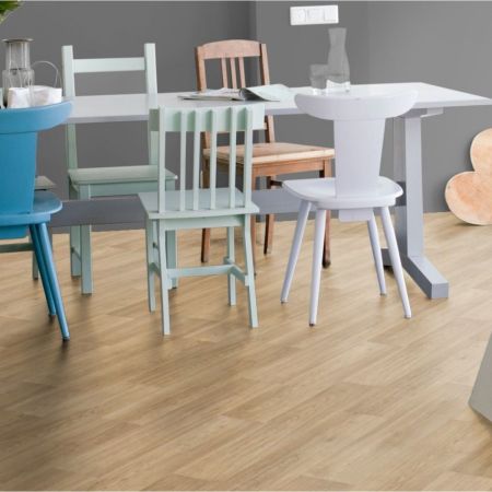 Forbo Modul'up Trafic 43 8513UP4319 Blond Chill Oak | Pose libre
