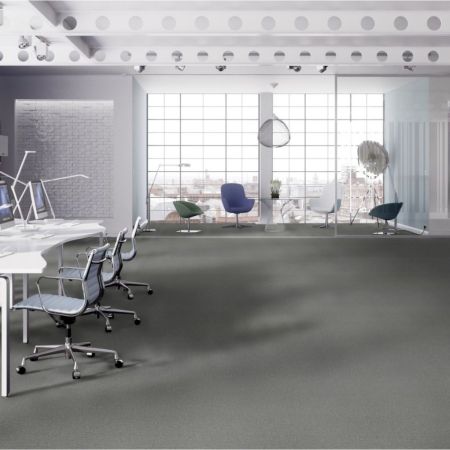 Forbo Modul'up Trafic 43 3332UP4319 Light Grey Canvas | Pose libre