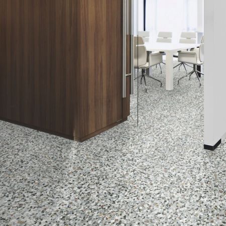 Forbo Modul'up Trafic 33 9402UP3319 Natural Terrazzo | Pose libre